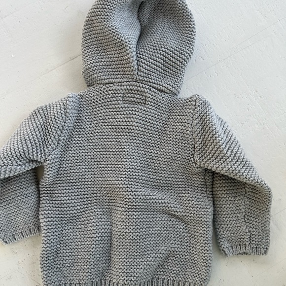 Little Planet by Carters Baby Cardigan ( Gray) 9 months - Picture 5 of 5